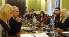 14. decembar 2015. Predsednik Odbora za Kosovo i Metohiju sa studentima beogradskih fakulteta 